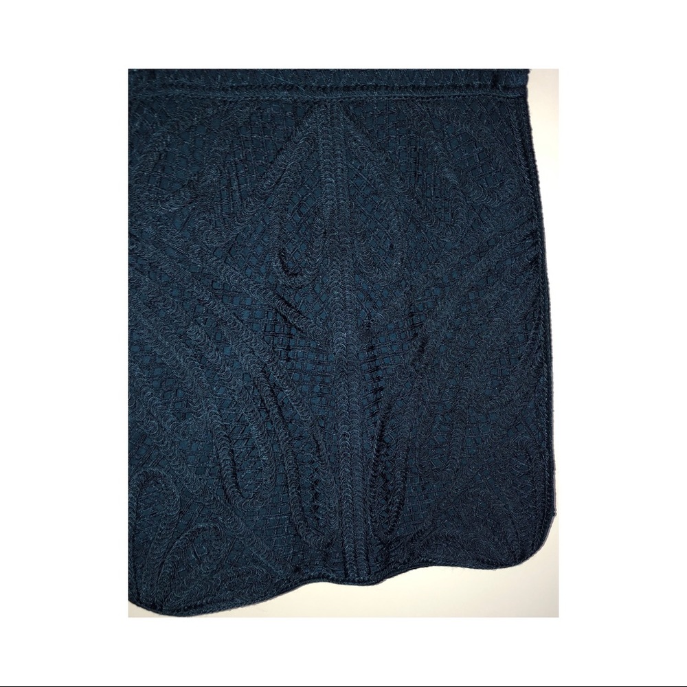 MAJE Veloce Macramé Skirt